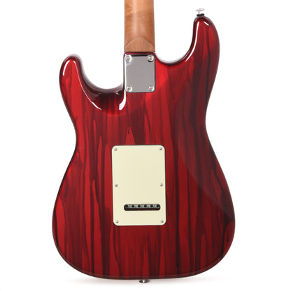 Suhr Custom Classic S HSS Candy Apple Red Drip w/Roasted Maple Neck Electric Guitars / Solid Body