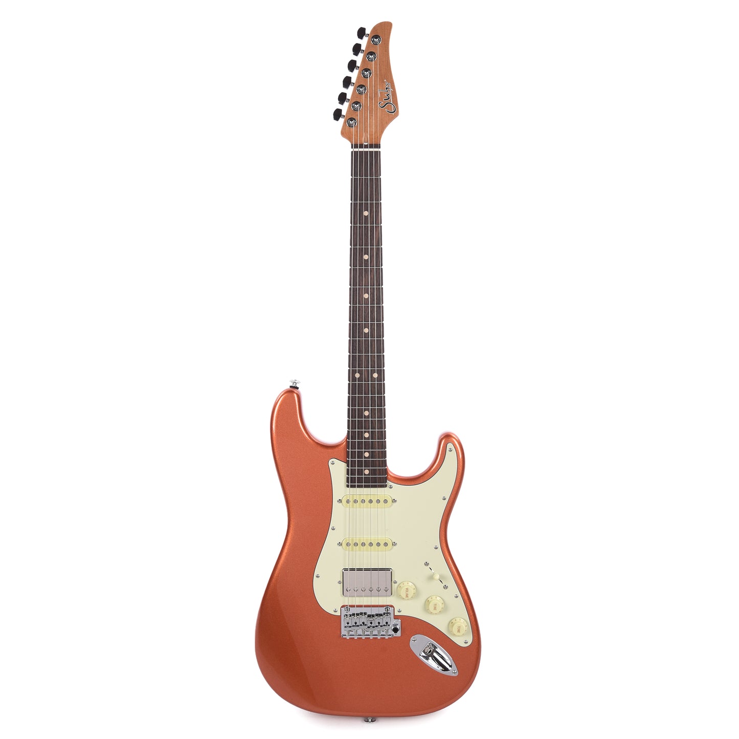 Suhr Custom Classic S HSS Copper Firemist Metallic w/Roasted Maple Neck Electric Guitars / Solid Body