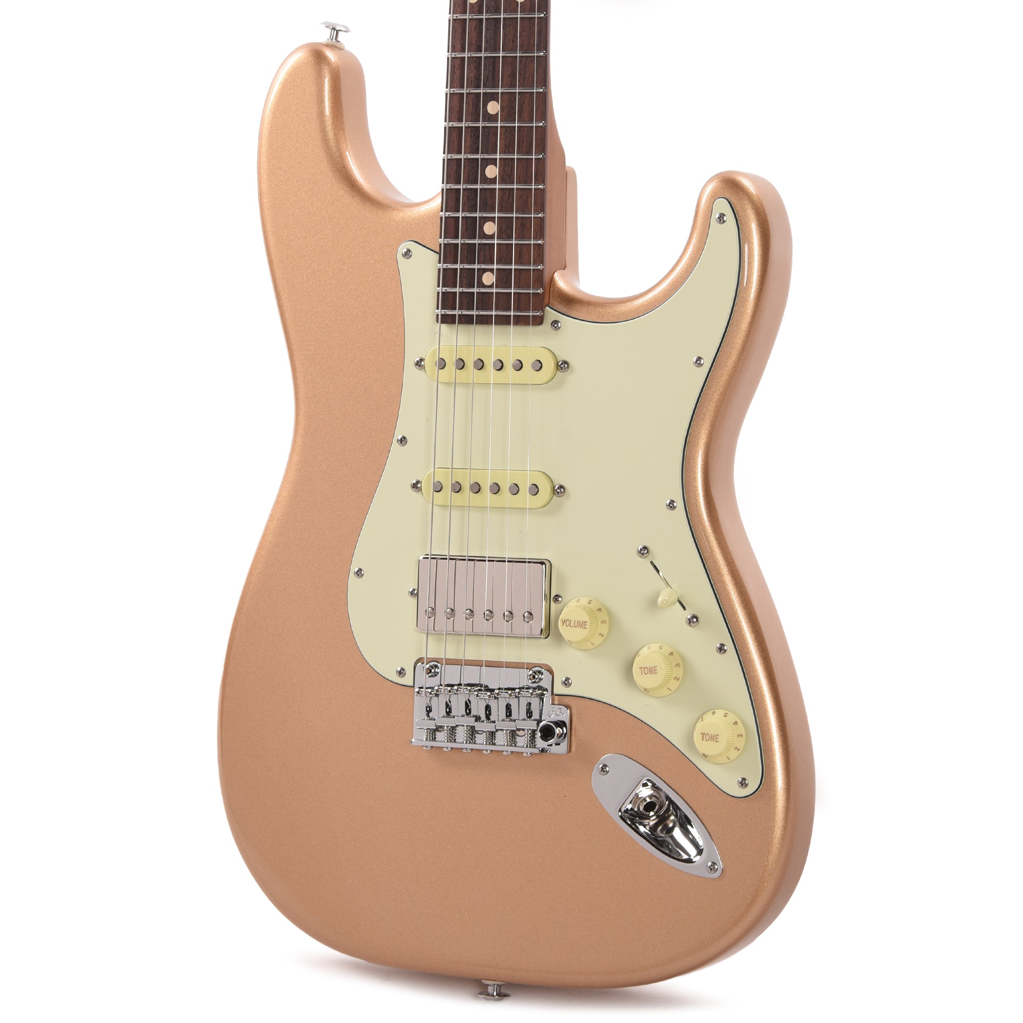 Suhr Custom Classic S HSS Firemist Gold w/Roasted Maple Neck Electric Guitars / Solid Body