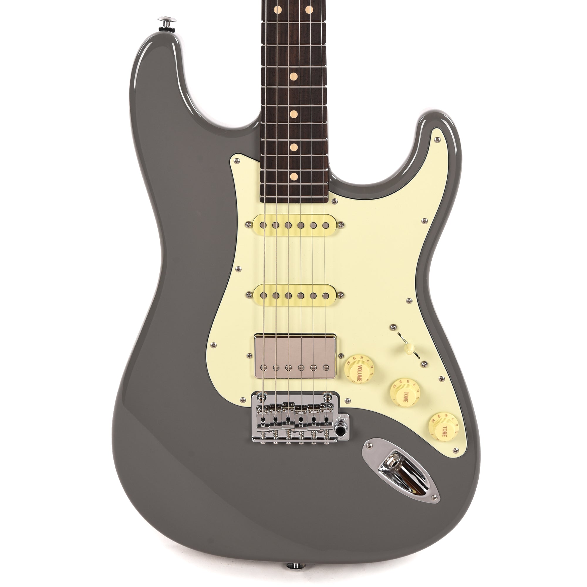 Suhr Custom Classic S HSS Mountain Grey w/Roasted Maple Neck Electric Guitars / Solid Body