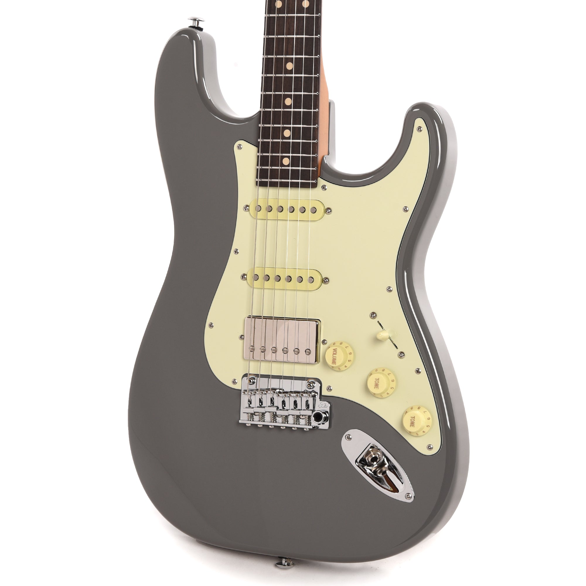 Suhr Custom Classic S HSS Mountain Grey w/Roasted Maple Neck Electric Guitars / Solid Body