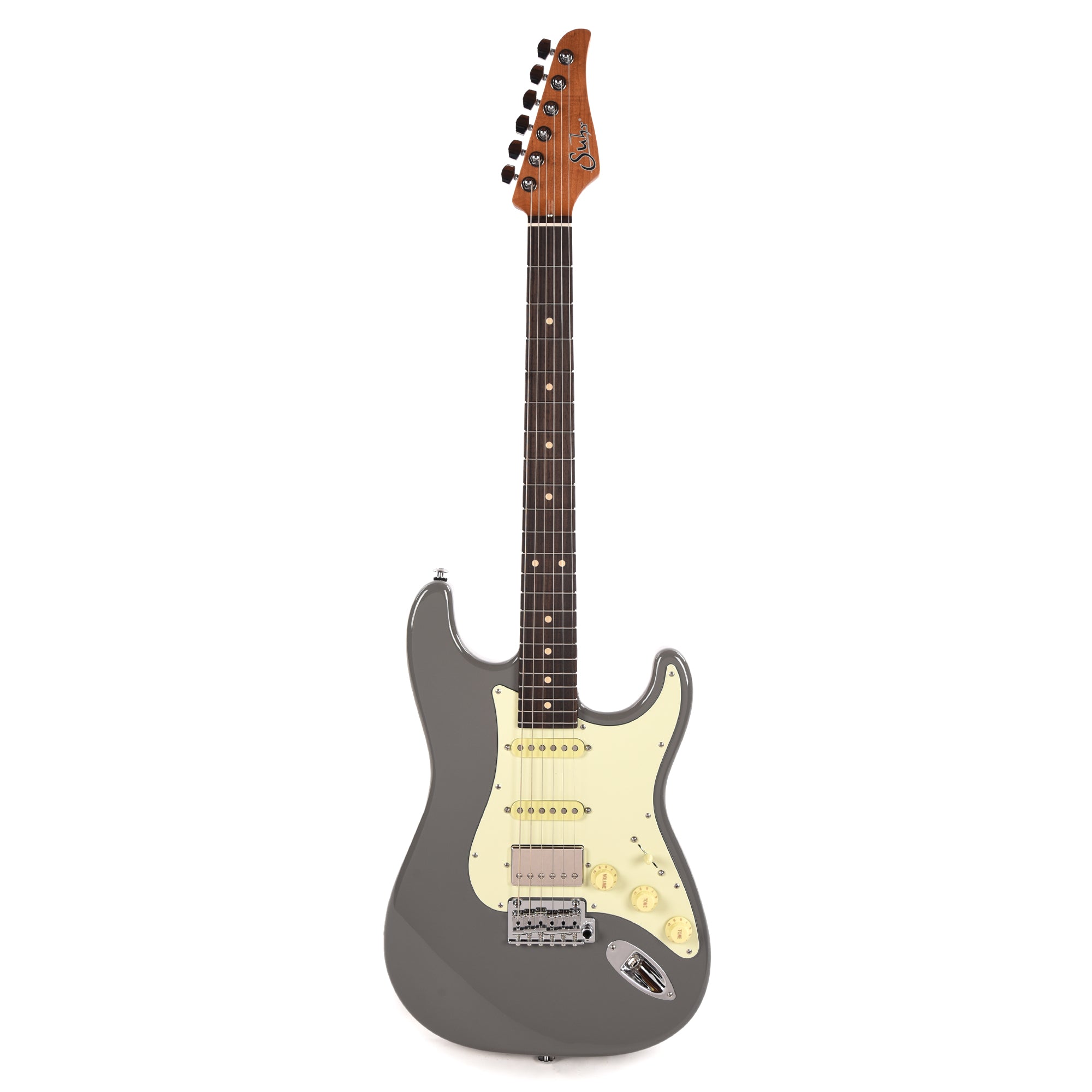 Suhr Custom Classic S HSS Mountain Grey w/Roasted Maple Neck Electric Guitars / Solid Body