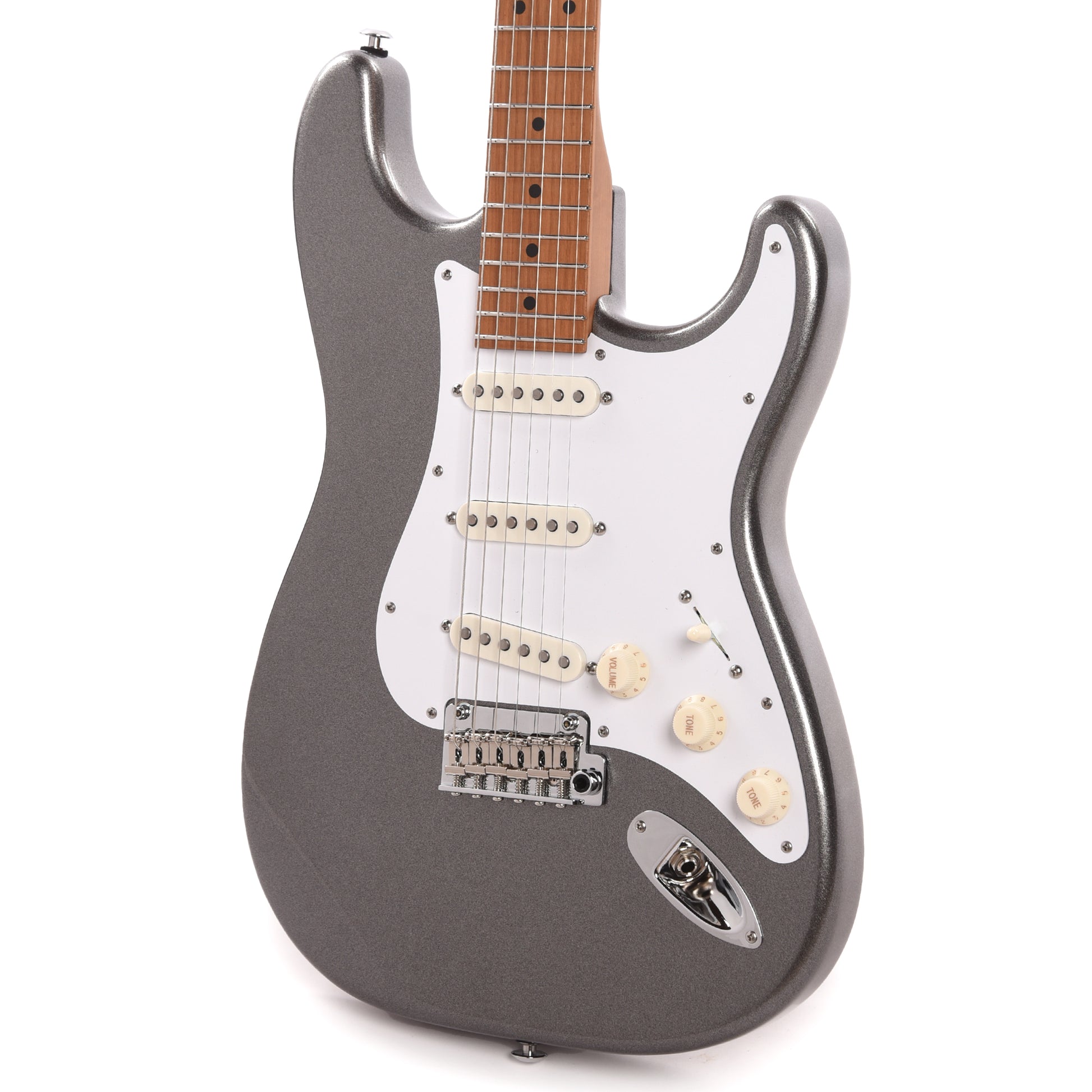Suhr Custom Classic S SSS Charcoal Metallic w/Roasted Maple Neck Electric Guitars / Solid Body