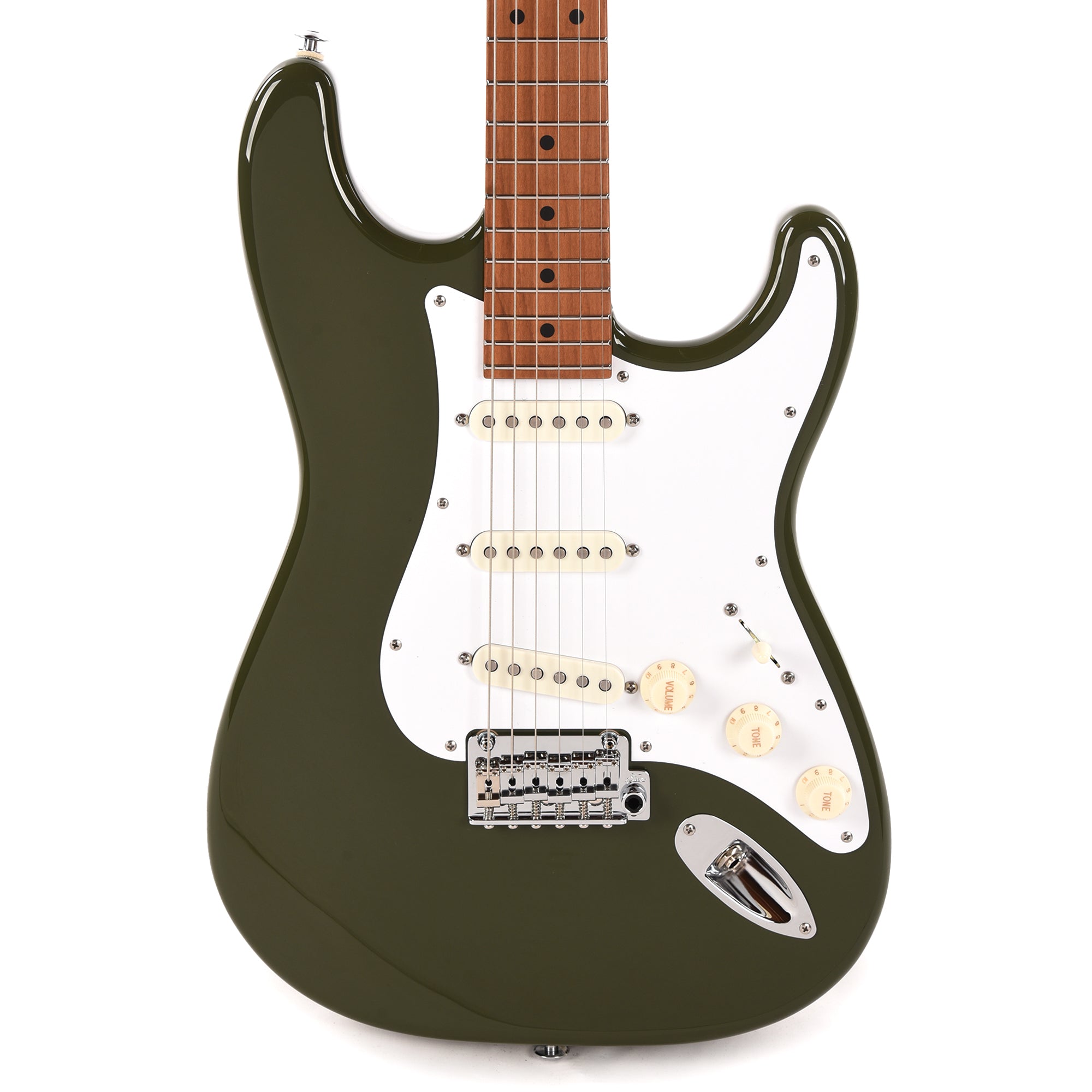 Suhr Custom Classic S SSS Dark Forest Green w/Roasted Maple Neck Electric Guitars / Solid Body
