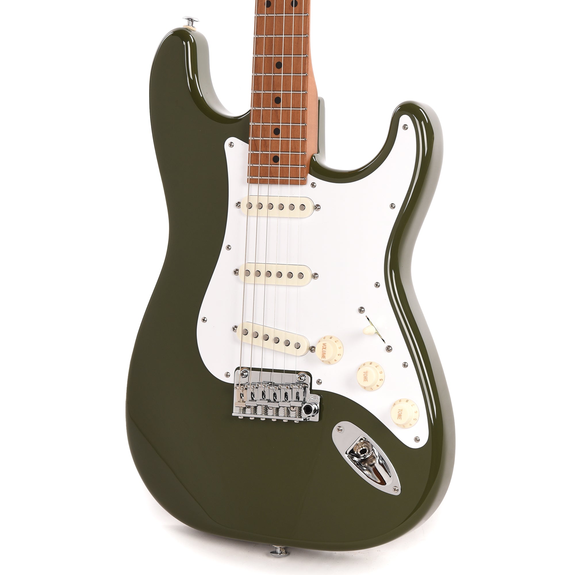 Suhr Custom Classic S SSS Dark Forest Green w/Roasted Maple Neck Electric Guitars / Solid Body