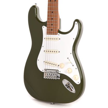 Suhr Custom Classic S SSS Dark Forest Green w/Roasted Maple Neck Electric Guitars / Solid Body