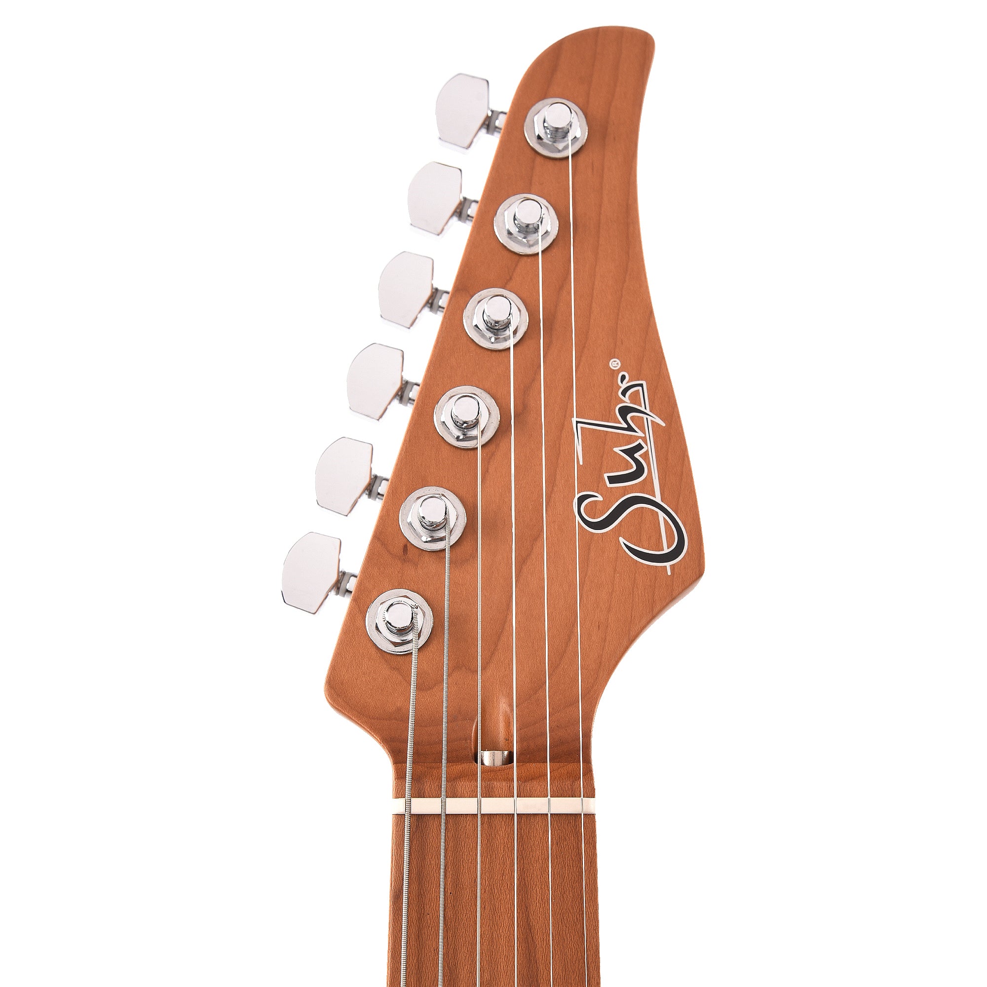 Suhr Custom Classic S SSS Fiesta Orange w/Roasted Maple Neck Electric Guitars / Solid Body