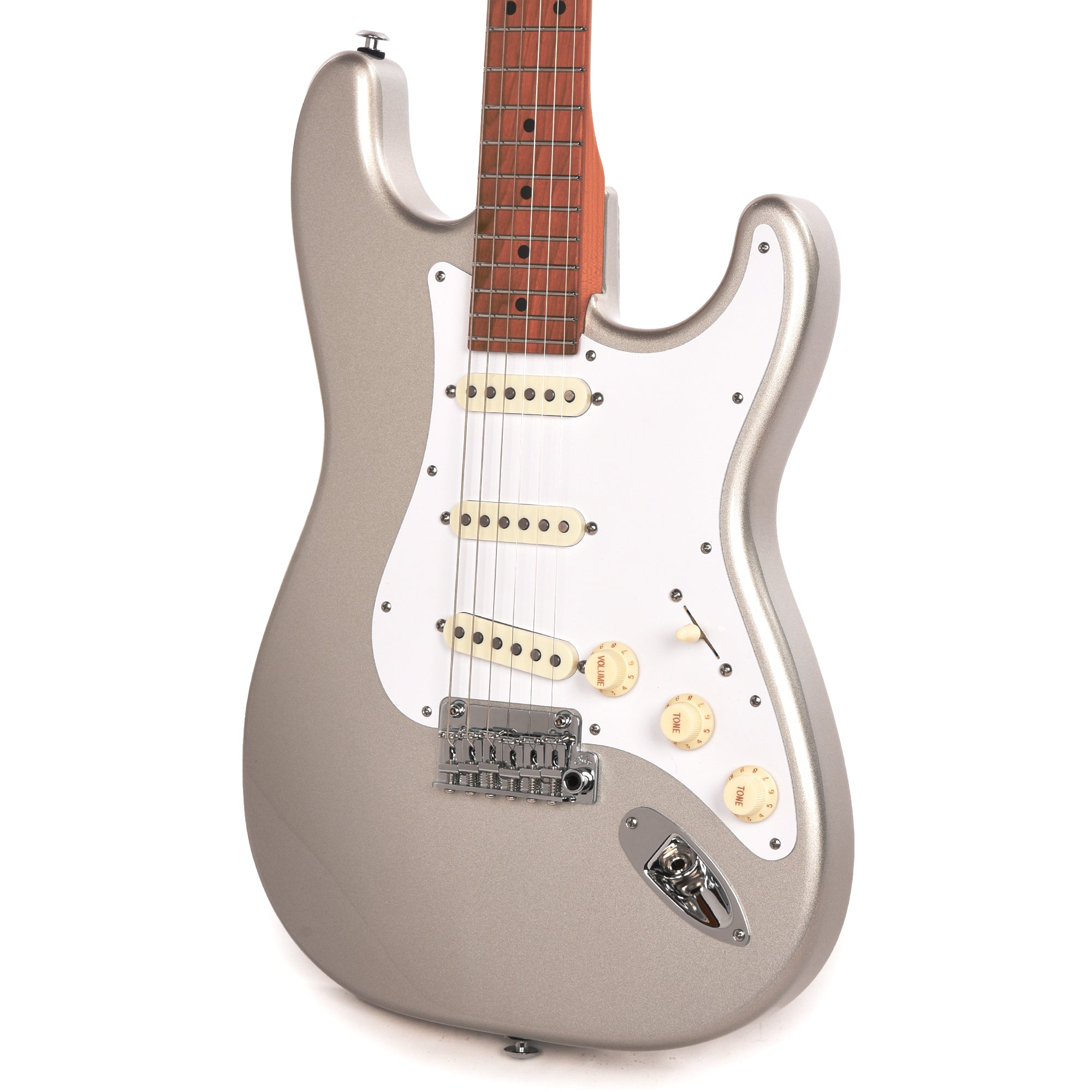 Suhr Custom Classic S SSS Firemist Silver w/Roasted Maple Neck Electric Guitars / Solid Body