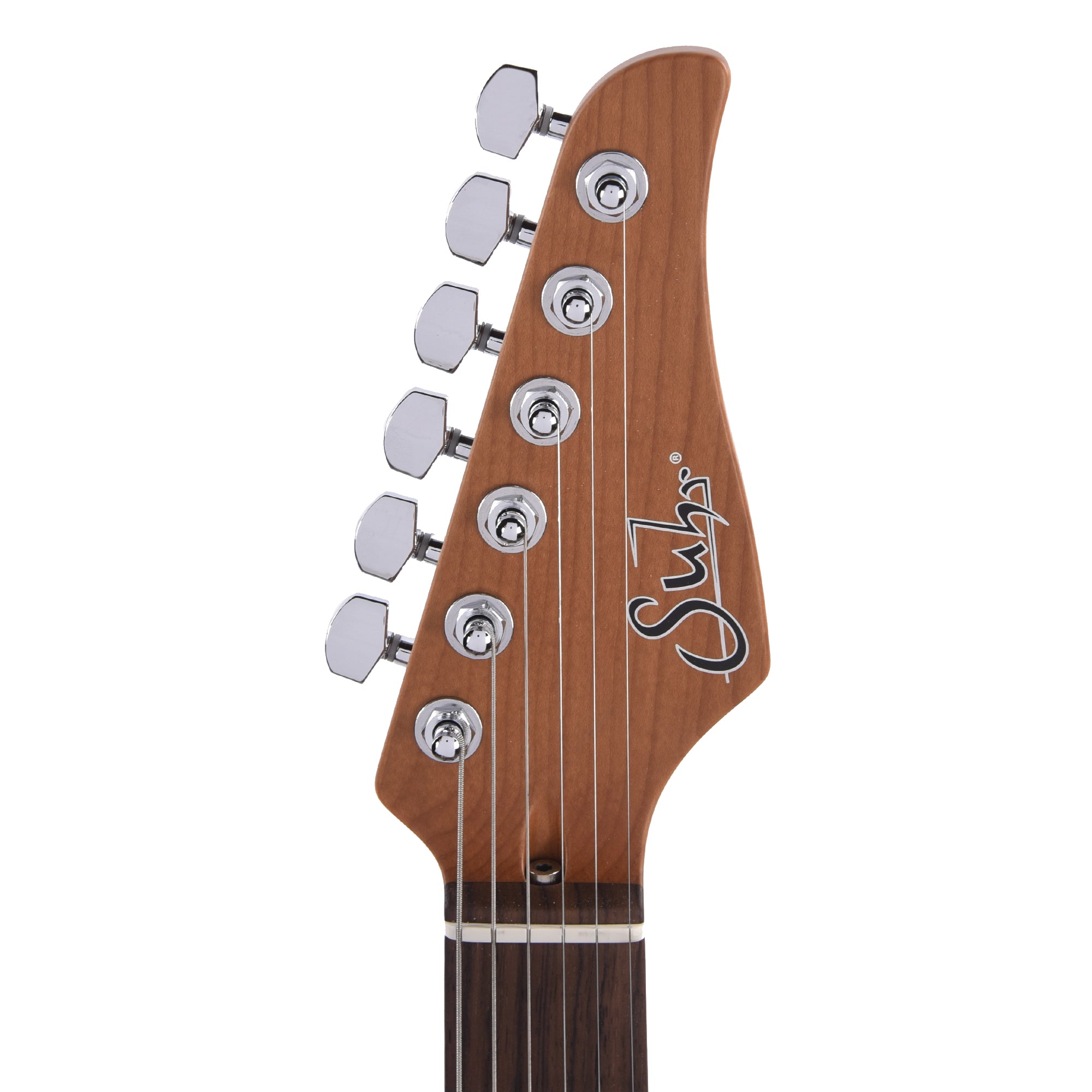 Suhr Custom Classic S SSS Silver Sparkle Drip w/Roasted Maple Neck Electric Guitars / Solid Body