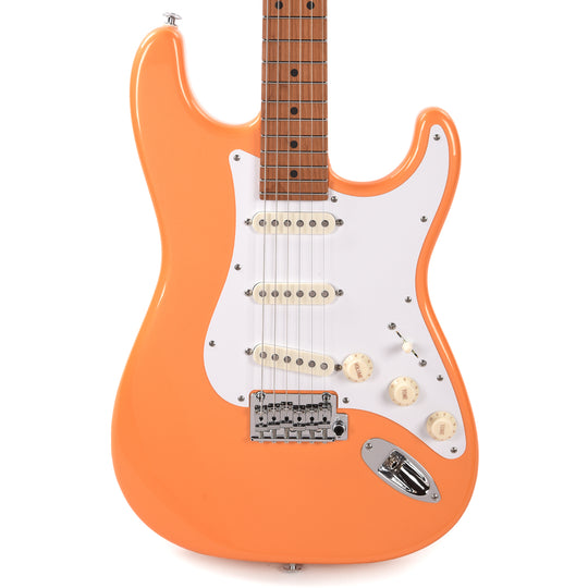Suhr Custom Classic S SSS Tangerine Freeze w/Roasted Maple Neck Electric Guitars / Solid Body