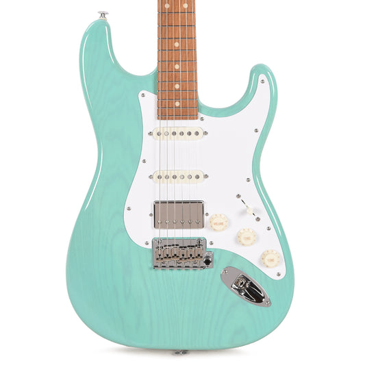 Suhr Custom Classic S Swamp Ash HSS Trans Seafoam Green w/Roasted Maple Neck Electric Guitars / Solid Body