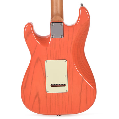 Suhr Custom Classic S Swamp Ash SSS Trans Fiesta Red w/Roasted Maple Neck Electric Guitars / Solid Body