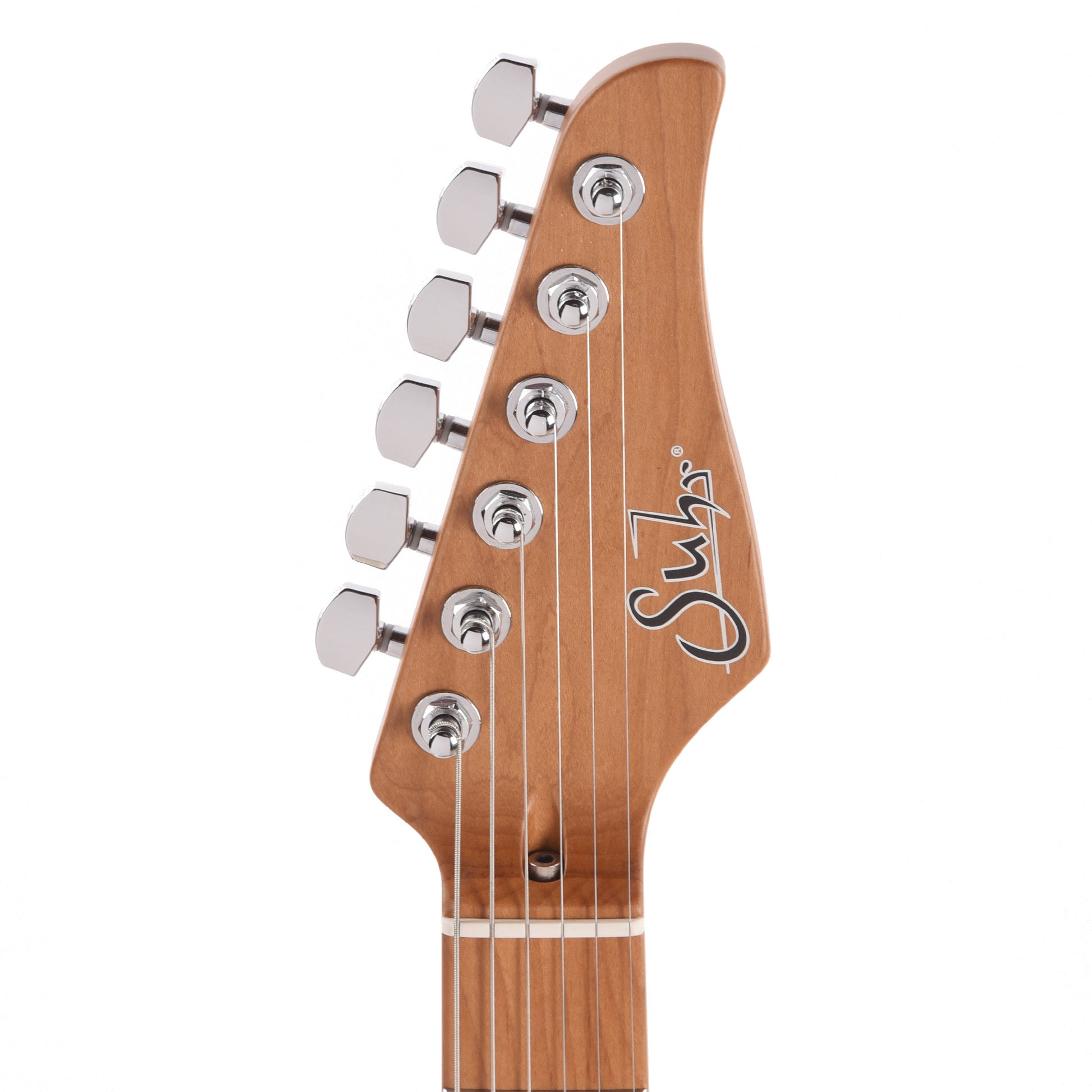 Suhr Custom Classic S Swamp Ash SSS Trans Fiesta Red w/Roasted Maple Neck Electric Guitars / Solid Body