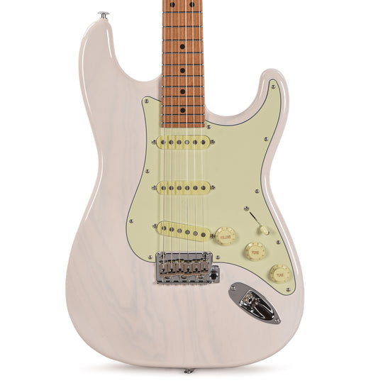 Suhr Custom Classic S Swamp Ash SSS Trans White w/Roasted Maple Neck Electric Guitars / Solid Body
