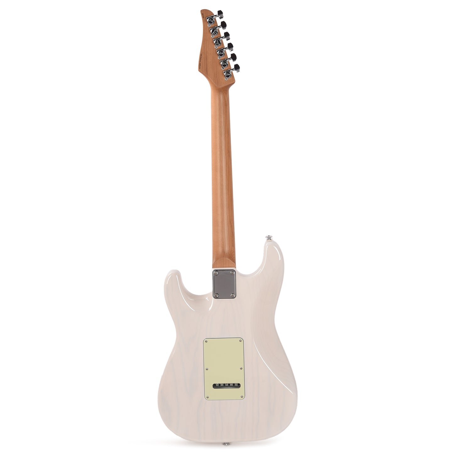 Suhr Custom Classic S Swamp Ash SSS Trans White w/Roasted Maple Neck Electric Guitars / Solid Body