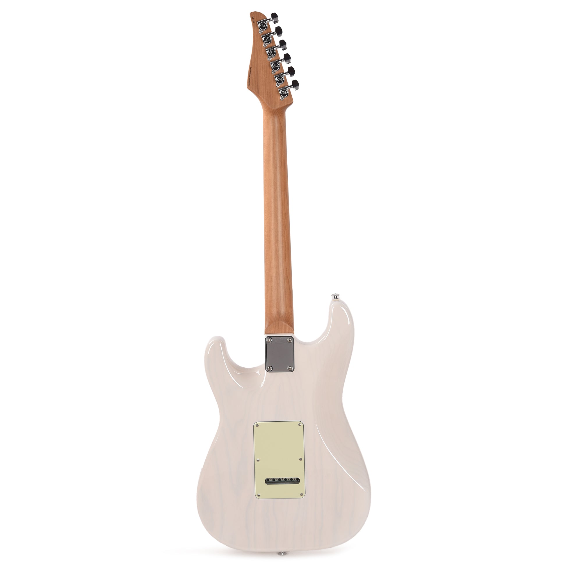 Suhr Custom Classic S Swamp Ash SSS Trans White w/Roasted Maple Neck Electric Guitars / Solid Body