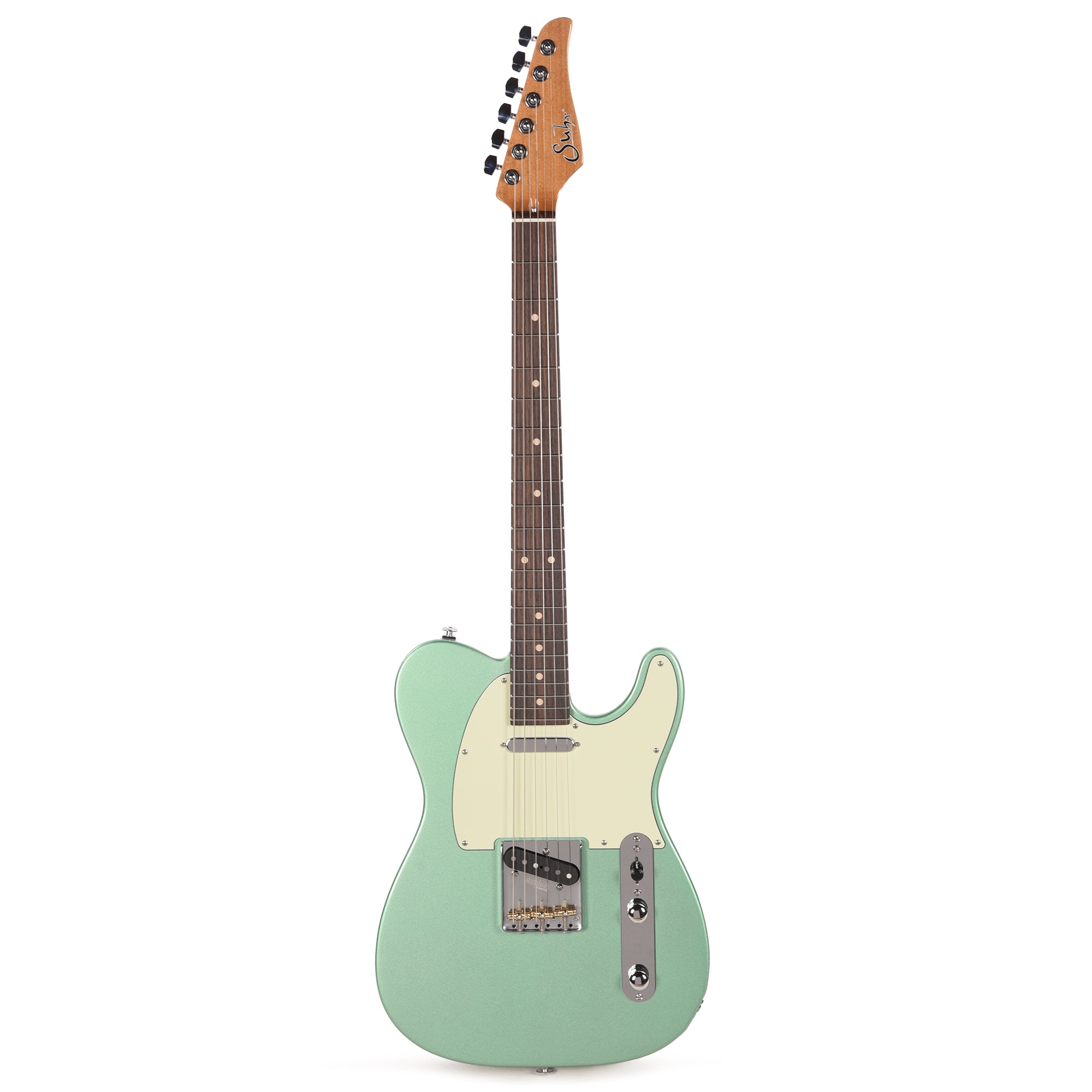 Suhr Custom Classic T Cactus Green Metallic w/Roasted Maple Neck Electric Guitars / Solid Body