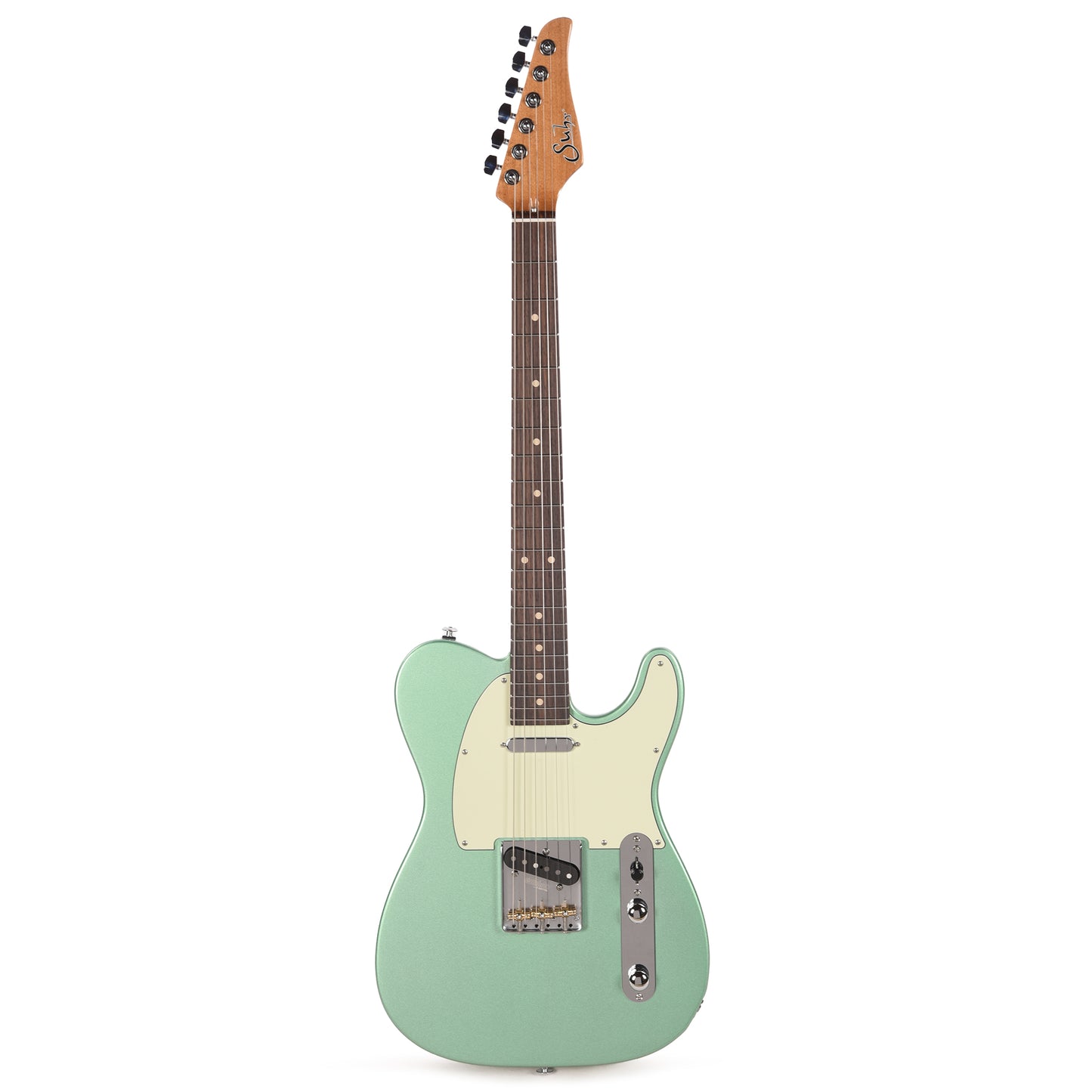 Suhr Custom Classic T Cactus Green Metallic w/Roasted Maple Neck Electric Guitars / Solid Body