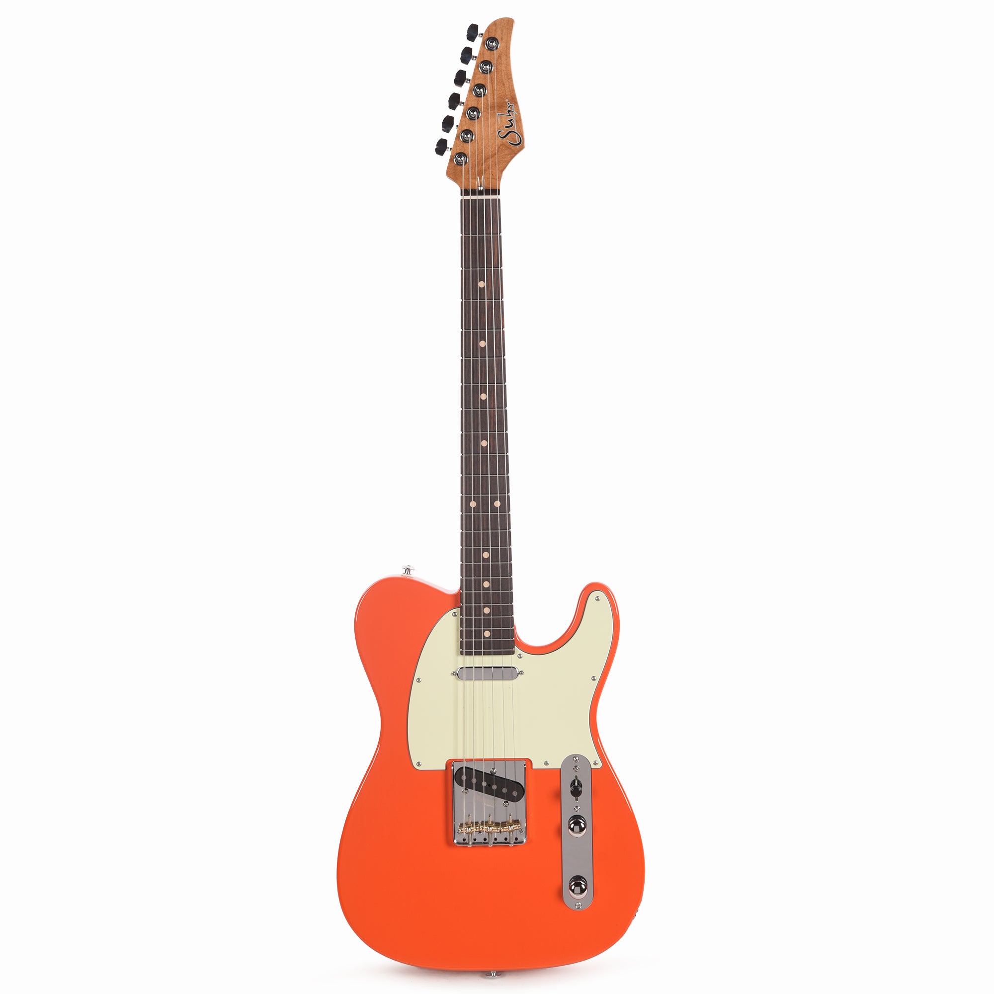 Suhr Custom Classic T Fiesta Orange w/Roasted Maple Neck Electric Guitars / Solid Body