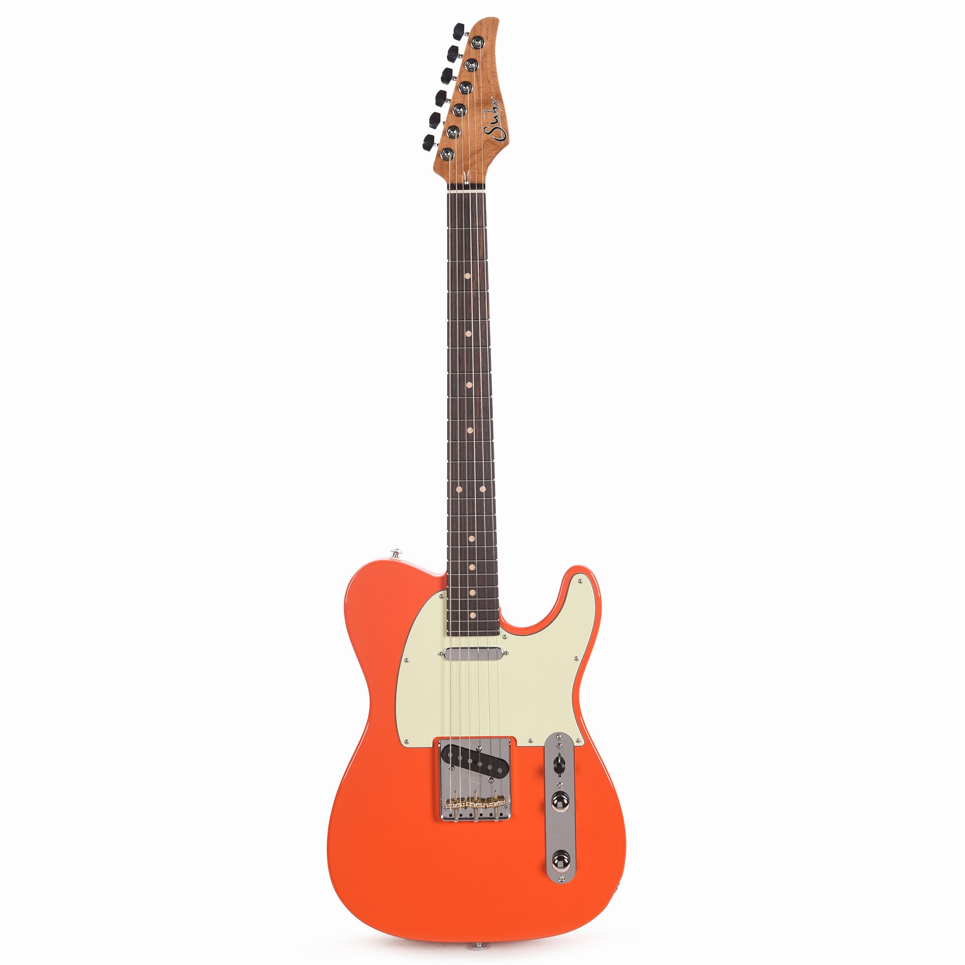 Suhr Custom Classic T Fiesta Orange w/Roasted Maple Neck Electric Guitars / Solid Body