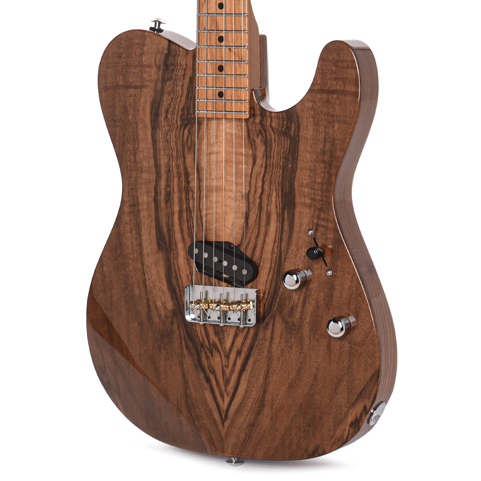 Suhr Custom Classic T Natural w/CME-Selected Figured Walnut Top Electric Guitars / Solid Body