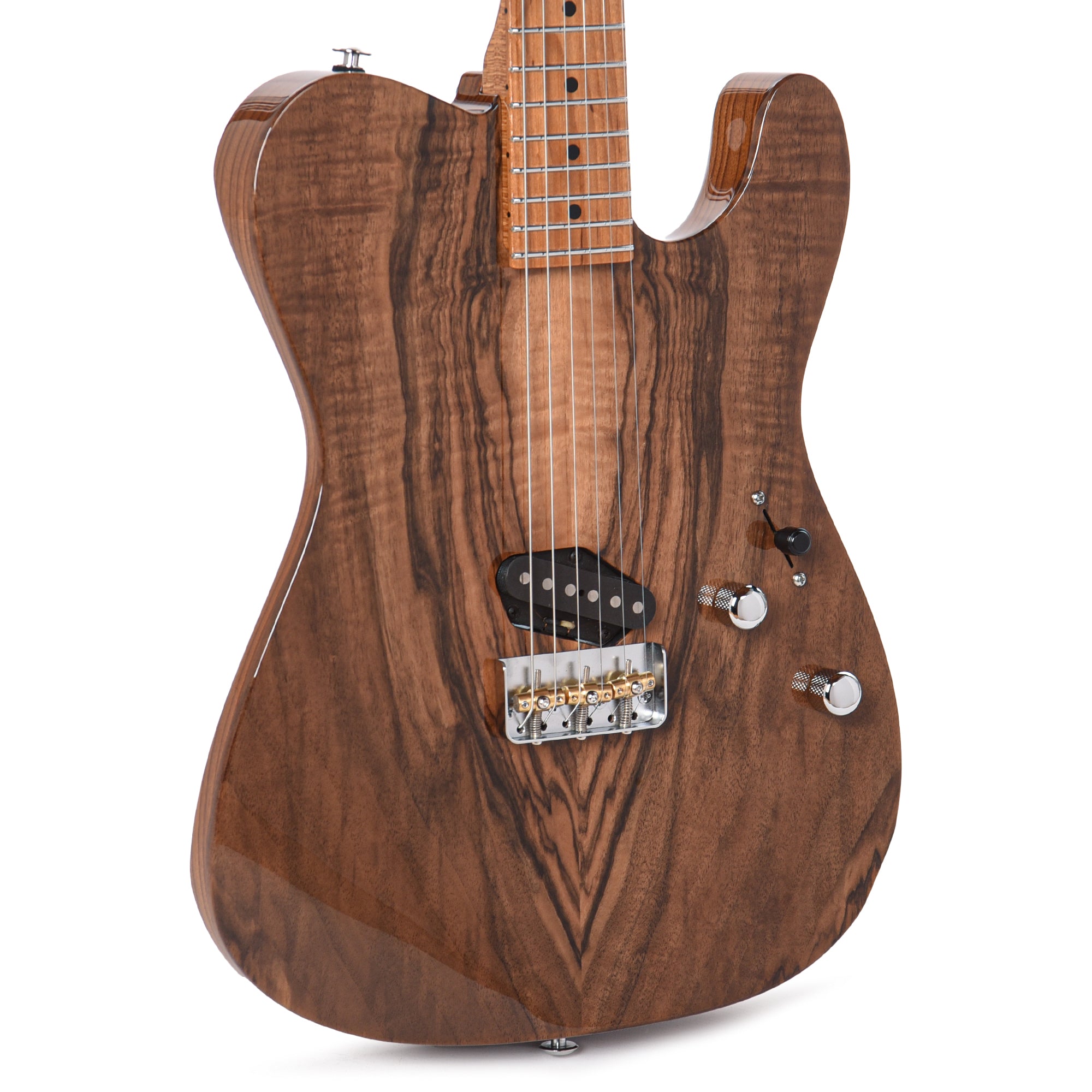 Suhr Custom Classic T Natural w/CME-Selected Figured Walnut Top Electric Guitars / Solid Body