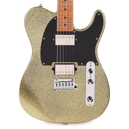 Suhr Custom Classic T Paulownia HH Gold Sparkle w/1-Piece Roasted Maple Neck Electric Guitars / Solid Body