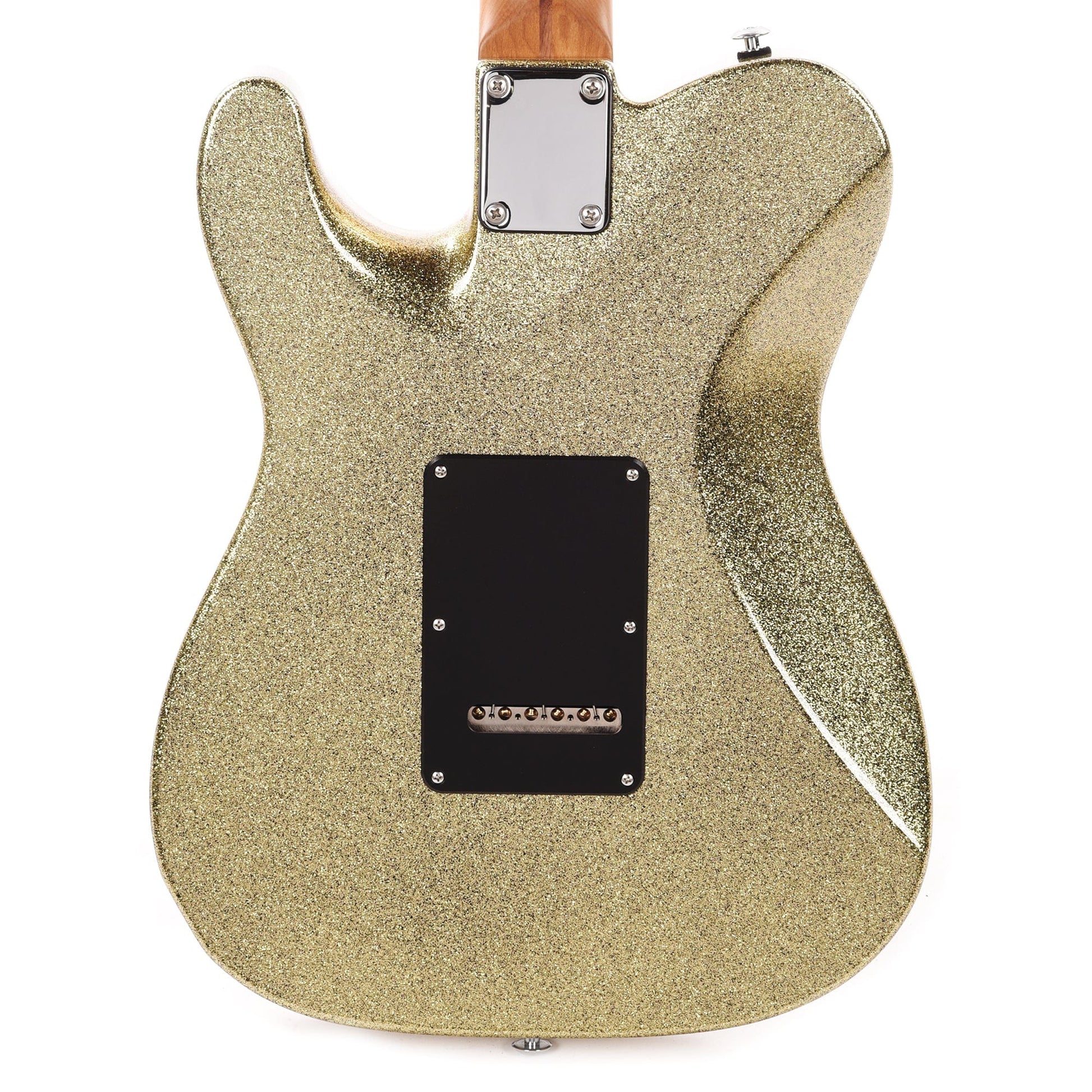 Suhr Custom Classic T Paulownia HH Gold Sparkle w/1-Piece Roasted Maple Neck Electric Guitars / Solid Body