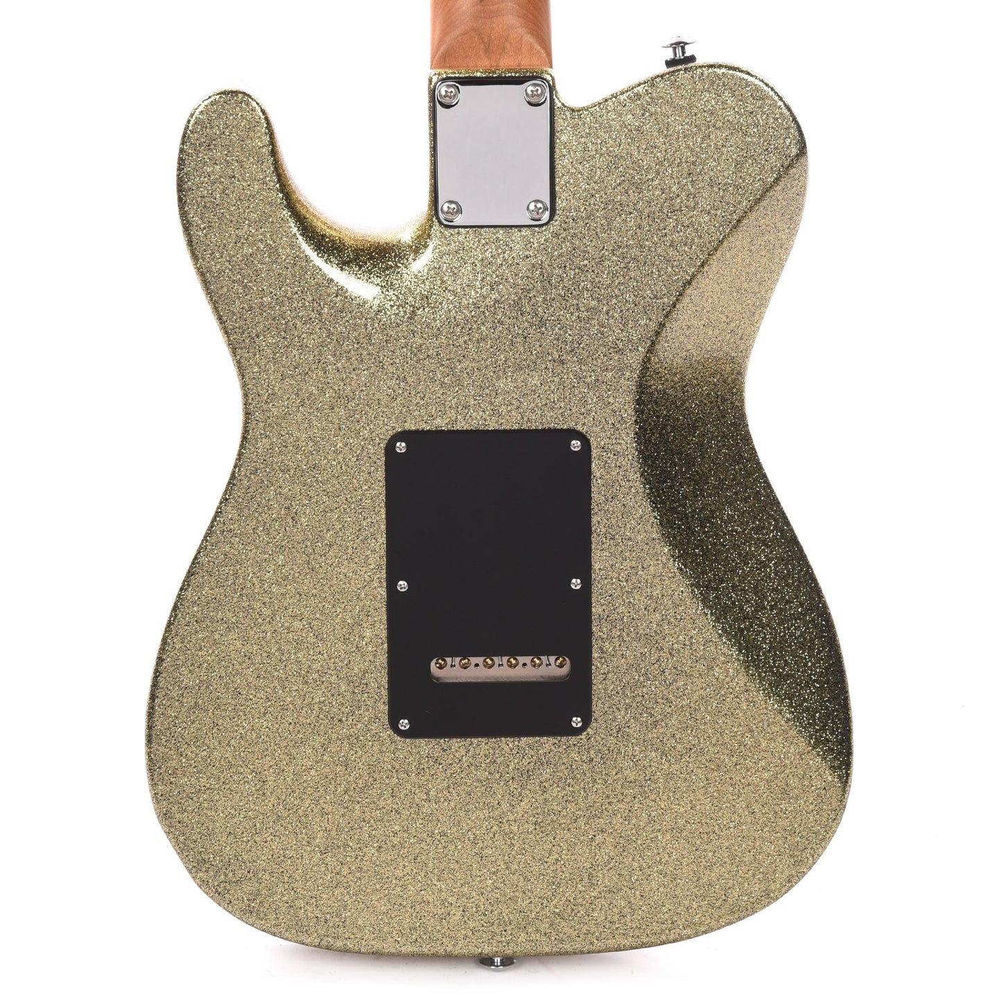 Suhr Custom Classic T Paulownia HH Gold Sparkle w/Roasted Neck & Rosewood Fingerboard Electric Guitars / Solid Body
