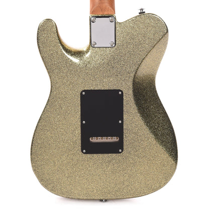 Suhr Custom Classic T Paulownia HH Gold Sparkle w/Roasted Neck & Rosewood Fingerboard Electric Guitars / Solid Body