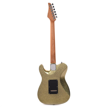 Suhr Custom Classic T Paulownia HH Gold Sparkle w/Roasted Neck & Rosewood Fingerboard Electric Guitars / Solid Body