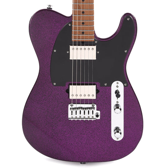 Suhr Custom Classic T Paulownia HH Purple Sparkle w/1-Piece Roasted Maple Neck Electric Guitars / Solid Body