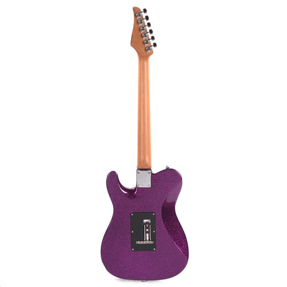 Suhr Custom Classic T Paulownia HH Purple Sparkle w/Roasted Neck & Rosewood Fingerboard Electric Guitars / Solid Body