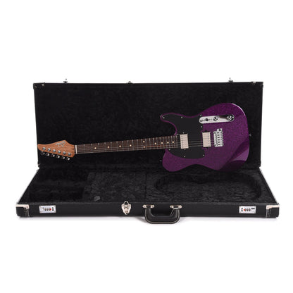 Suhr Custom Classic T Paulownia HH Purple Sparkle w/Roasted Neck & Rosewood Fingerboard Electric Guitars / Solid Body