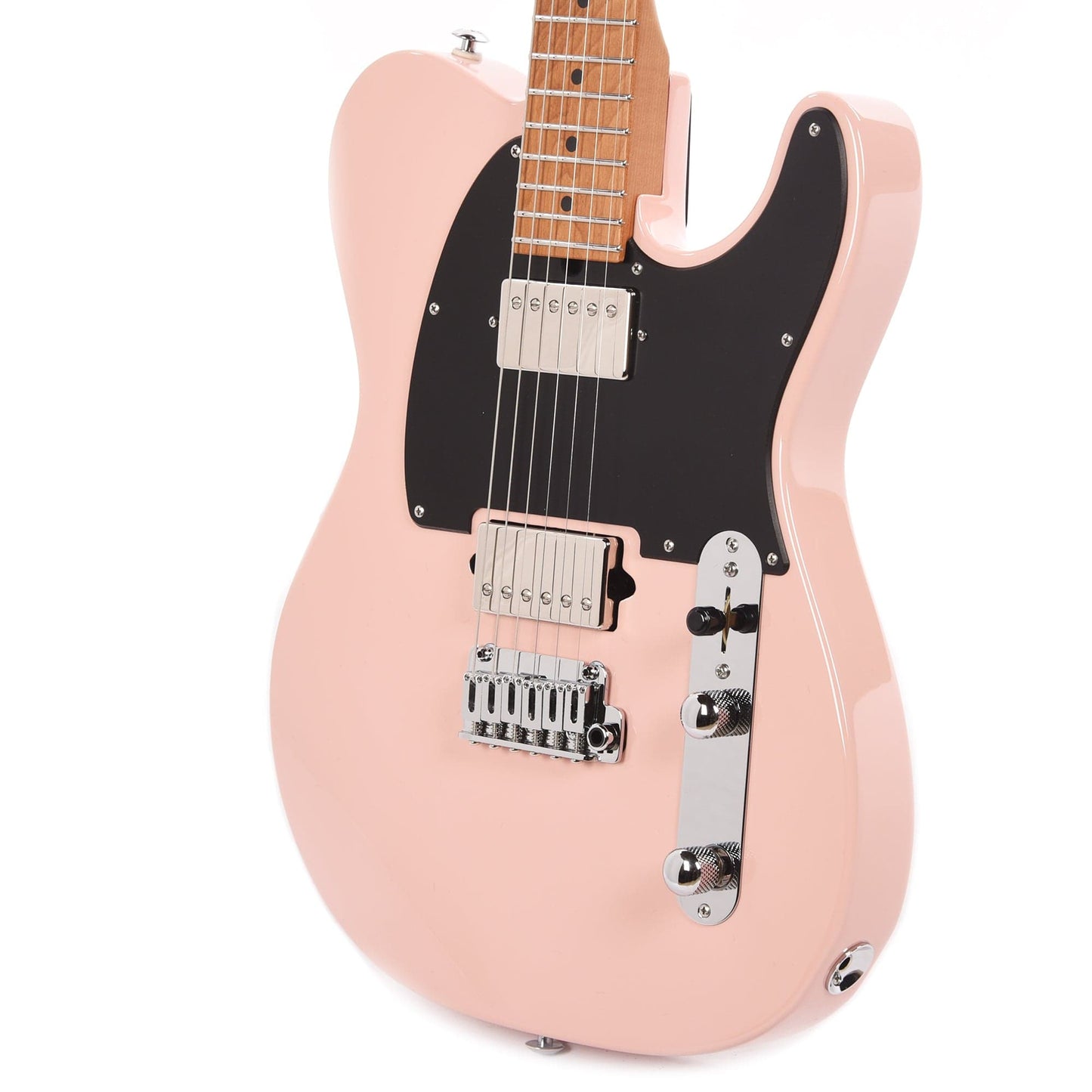Suhr Custom Classic T Paulownia HH Shell Pink w/1-Piece Roasted Maple Neck Electric Guitars / Solid Body