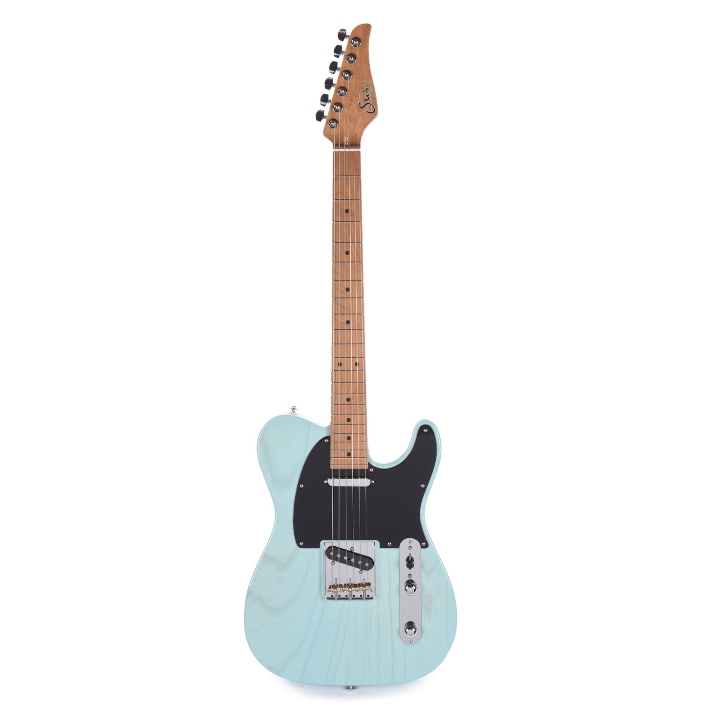Suhr Custom Classic T Swamp Ash Trans Daphne Blue w/Roasted Maple Neck Electric Guitars / Solid Body