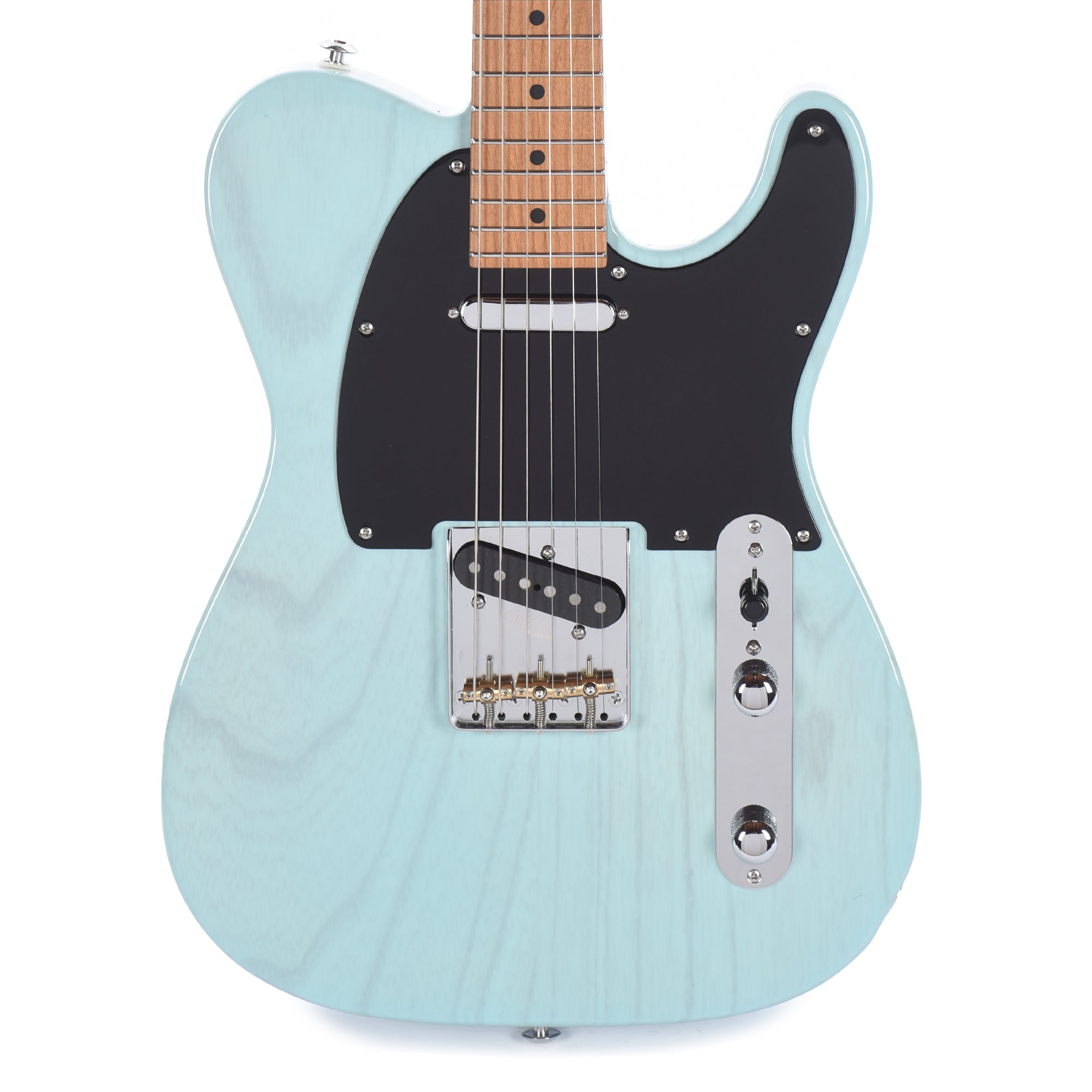 Suhr Custom Classic T Swamp Ash Trans Daphne Blue w/Roasted Maple Neck Electric Guitars / Solid Body