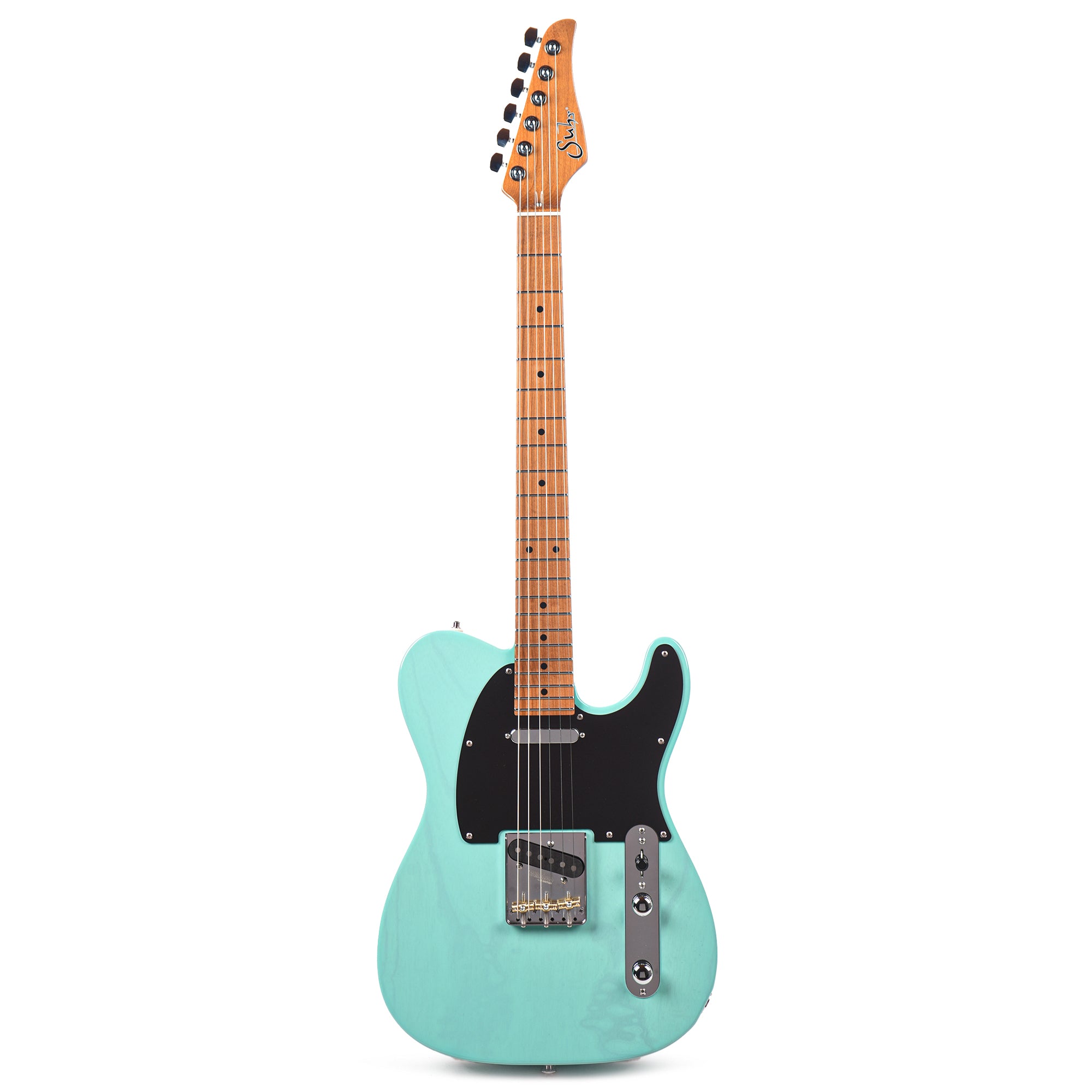 Suhr Custom Classic T Swamp Ash Trans Seafoam Green w/Roasted Maple Neck Electric Guitars / Solid Body