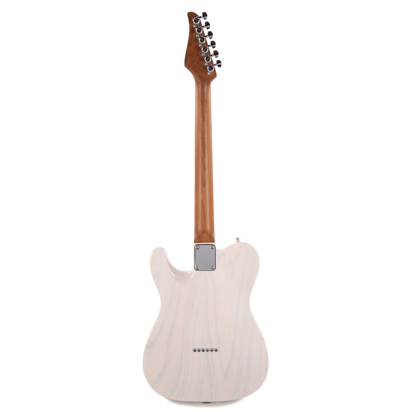 Suhr Custom Classic T Swamp Ash Trans White w/Roasted Maple Neck Electric Guitars / Solid Body