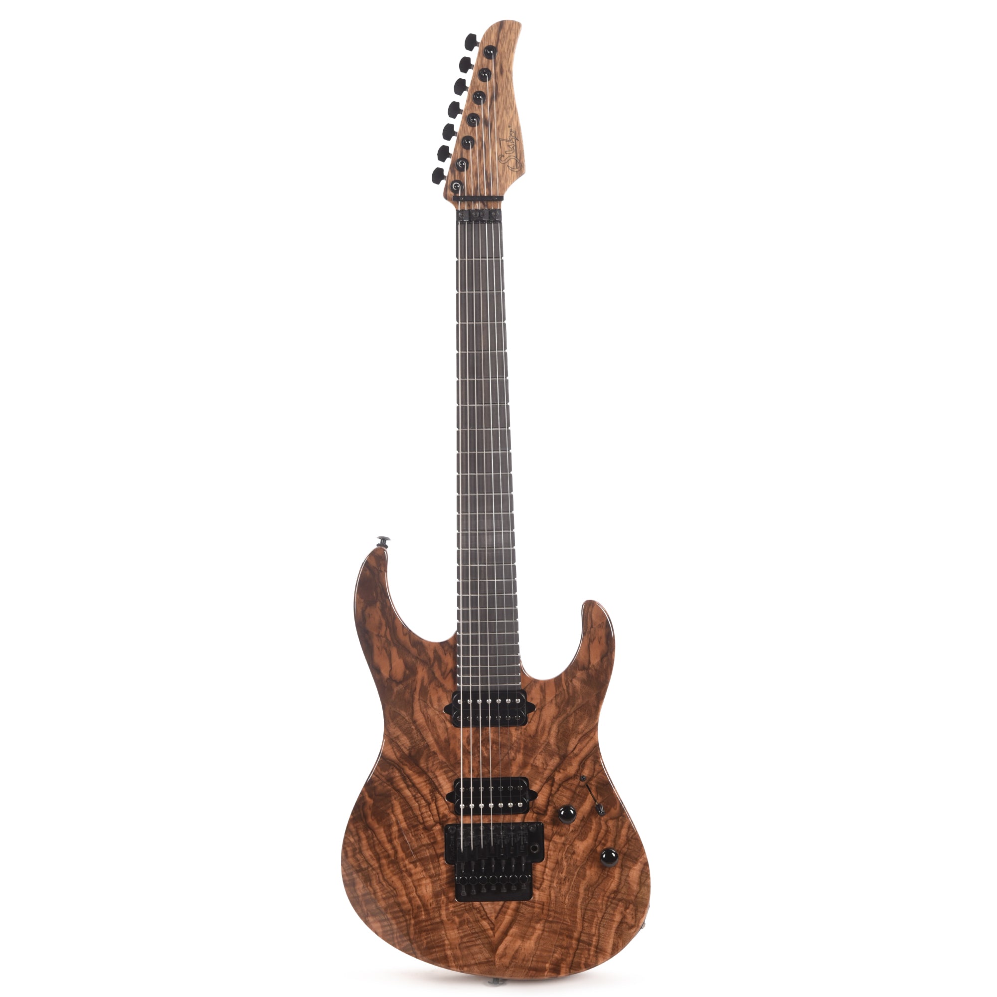 Suhr Custom Modern 7 Natural w/CME-Selected Figured Walnut Top Electric Guitars / Solid Body