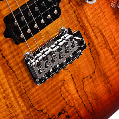 Suhr Custom Modern Aged Cherry Burst w/CME-Selected Spalt Maple Top Electric Guitars / Solid Body