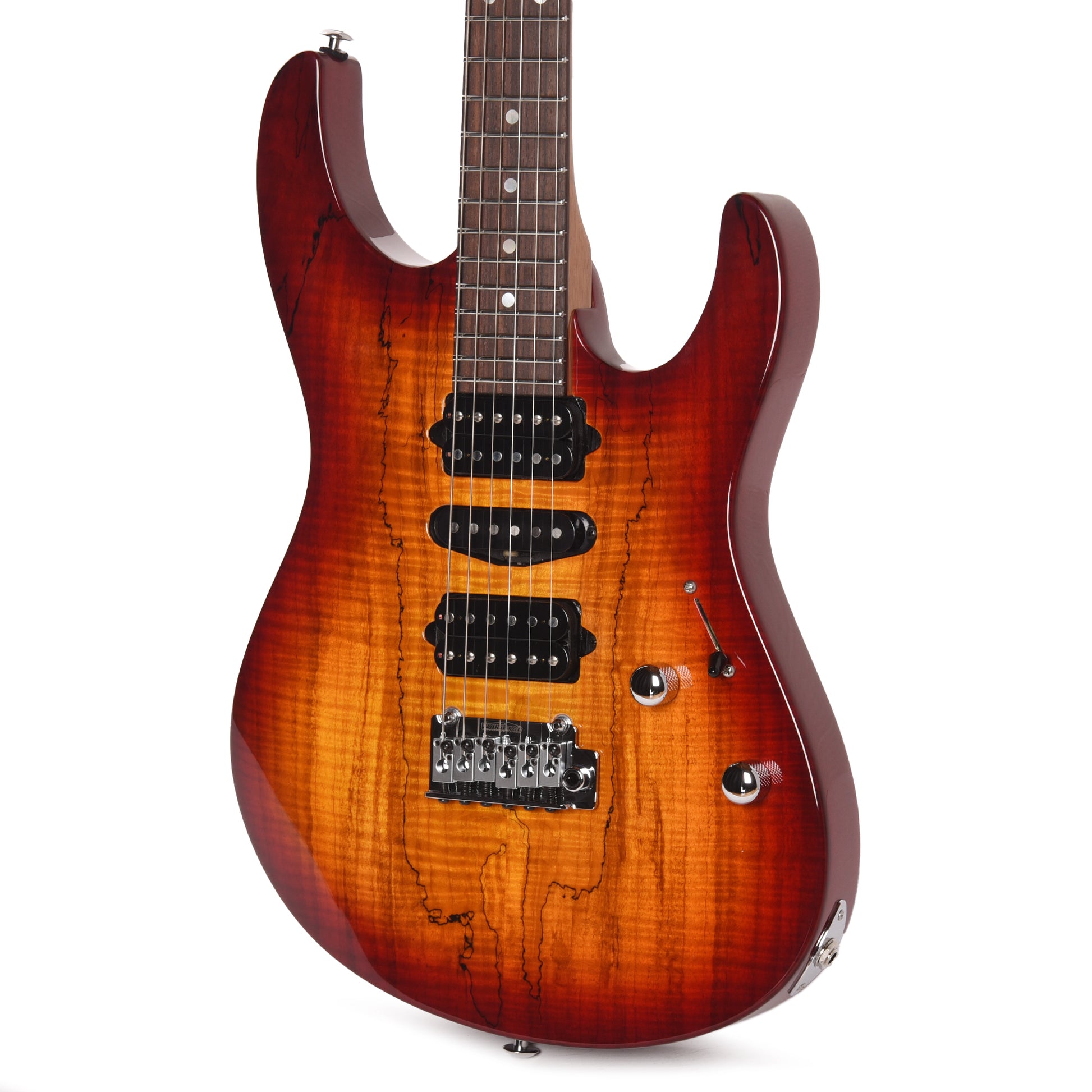 Suhr Custom Modern Aged Cherry Burst w/CME-Selected Spalt Maple Top Electric Guitars / Solid Body