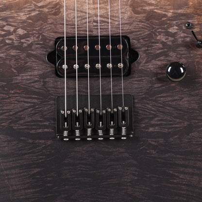Suhr Custom Modern Black Gradient w/CME-Selected Burl Maple Top Electric Guitars / Solid Body