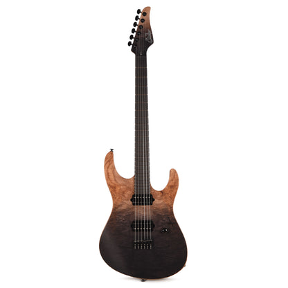 Suhr Custom Modern Black Gradient w/CME-Selected Burl Maple Top Electric Guitars / Solid Body