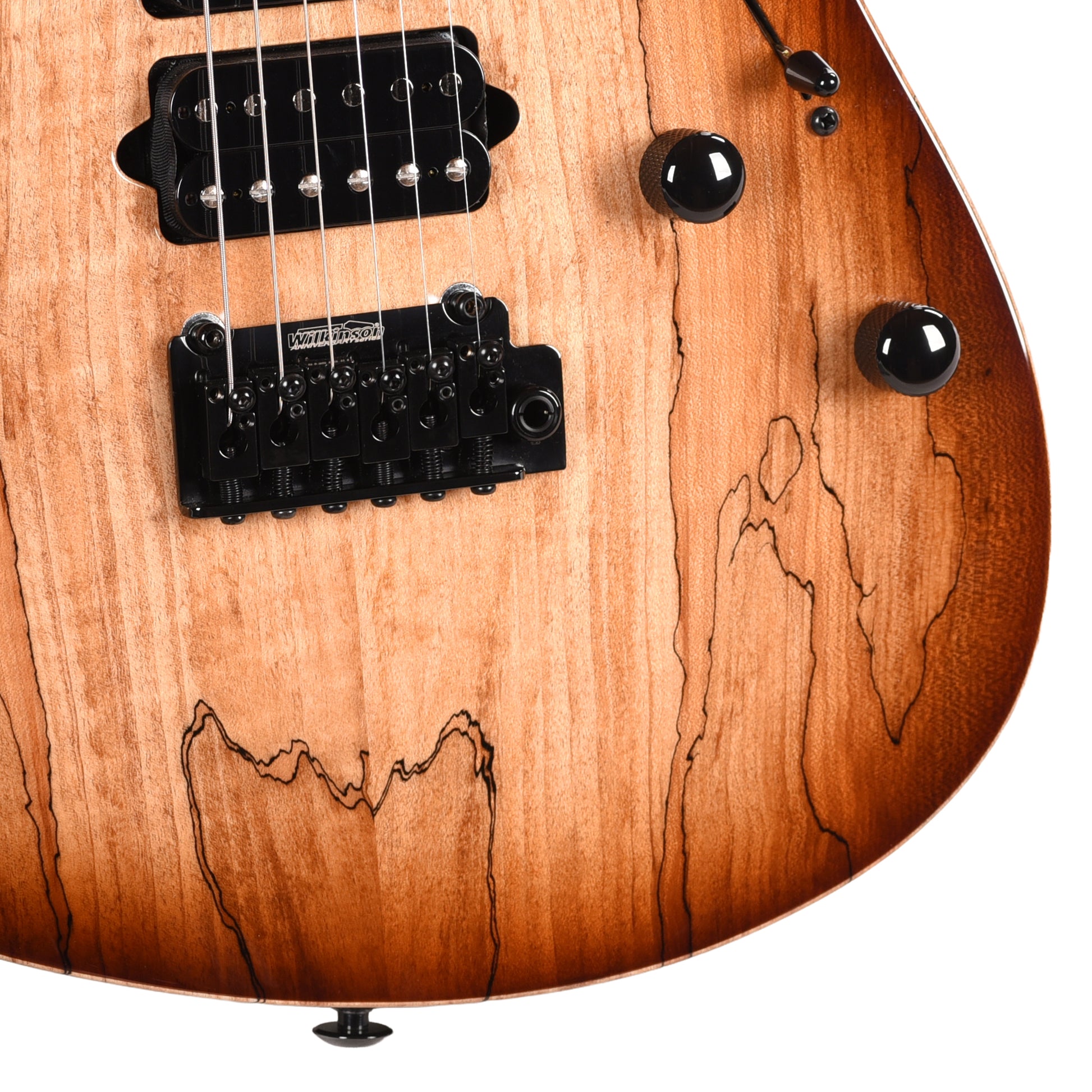 Suhr Custom Modern Brown Burst w/CME-Selected Spalt Maple Top Electric Guitars / Solid Body