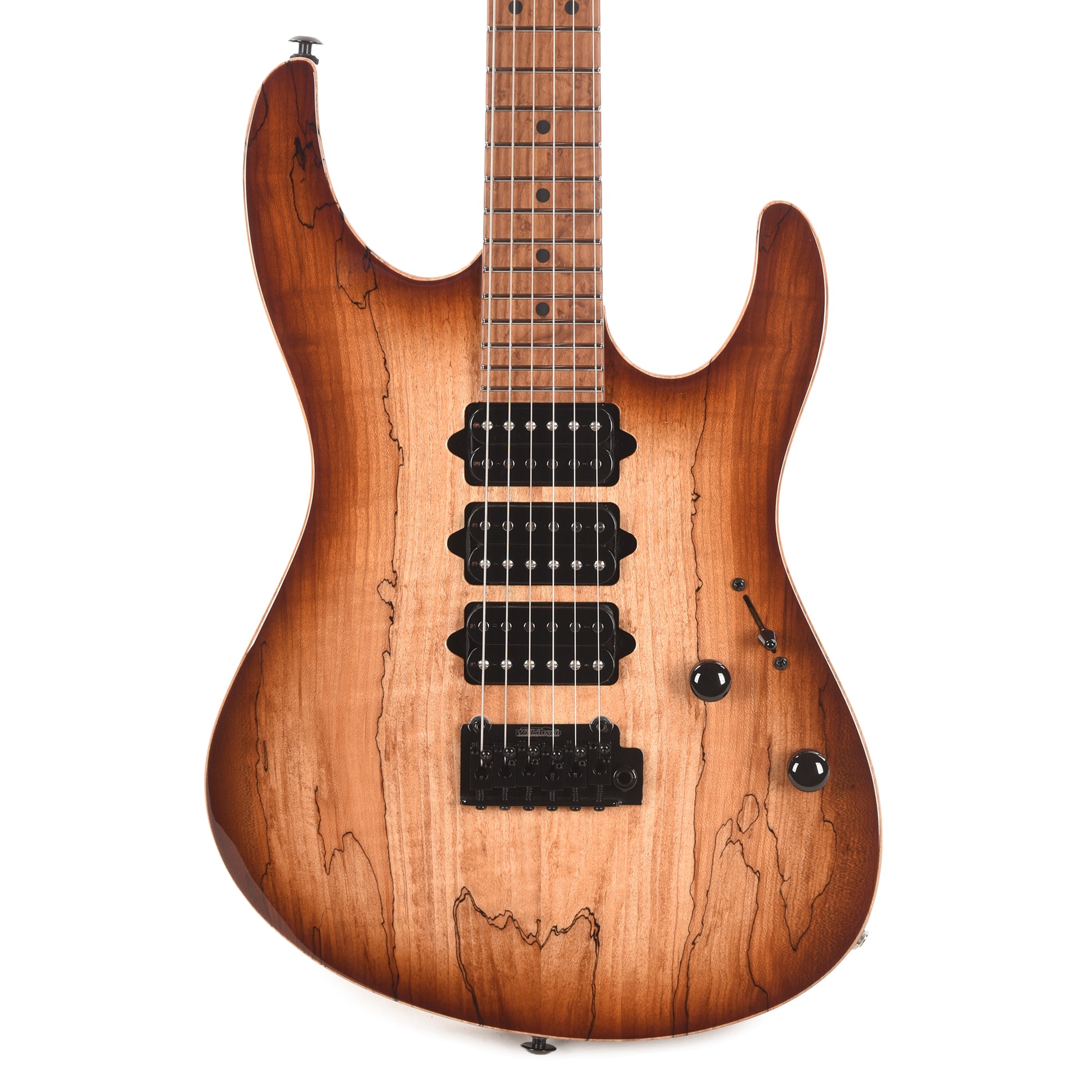 Suhr Custom Modern Brown Burst w/CME-Selected Spalt Maple Top Electric Guitars / Solid Body