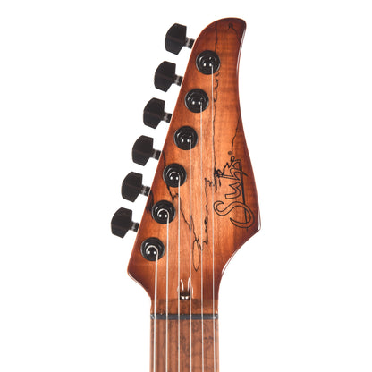 Suhr Custom Modern Brown Burst w/CME-Selected Spalt Maple Top Electric Guitars / Solid Body