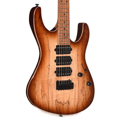 Suhr Custom Modern Brown Burst w/CME-Selected Spalt Maple Top Electric Guitars / Solid Body