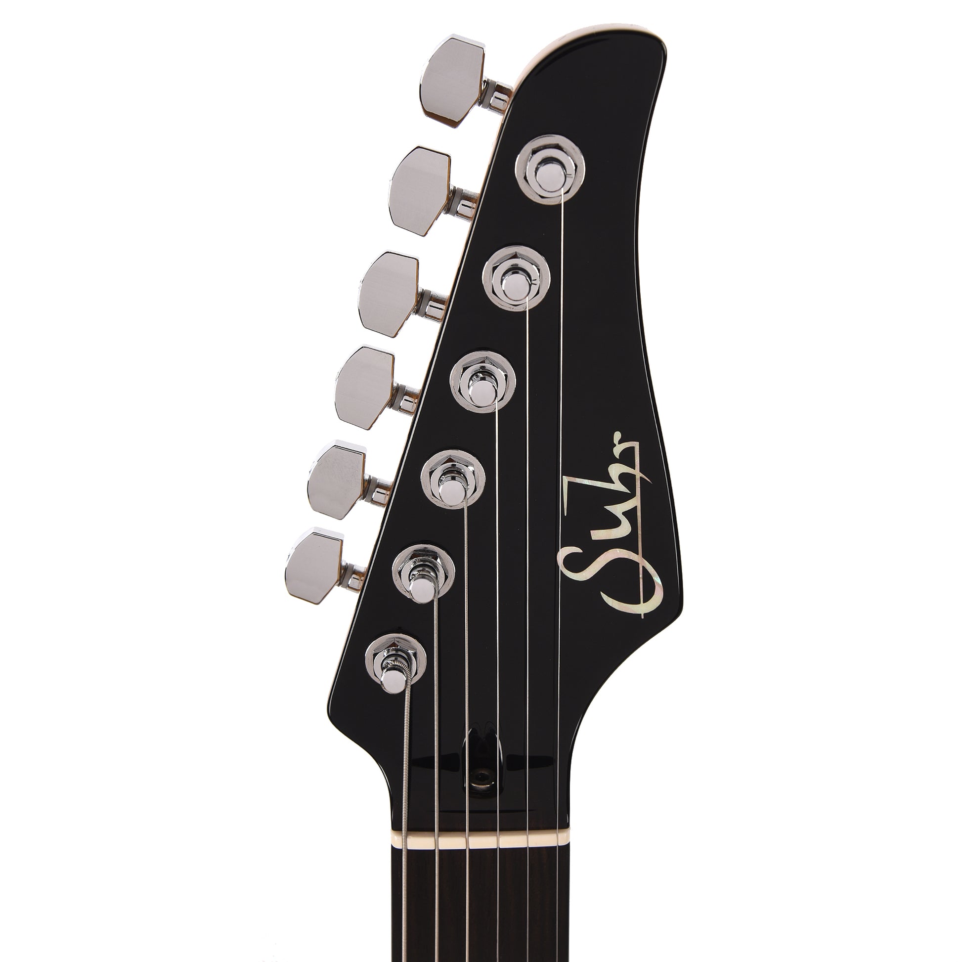 Suhr Custom Modern Carve Top Set Neck Aged Cherry Burst Electric Guitars / Solid Body