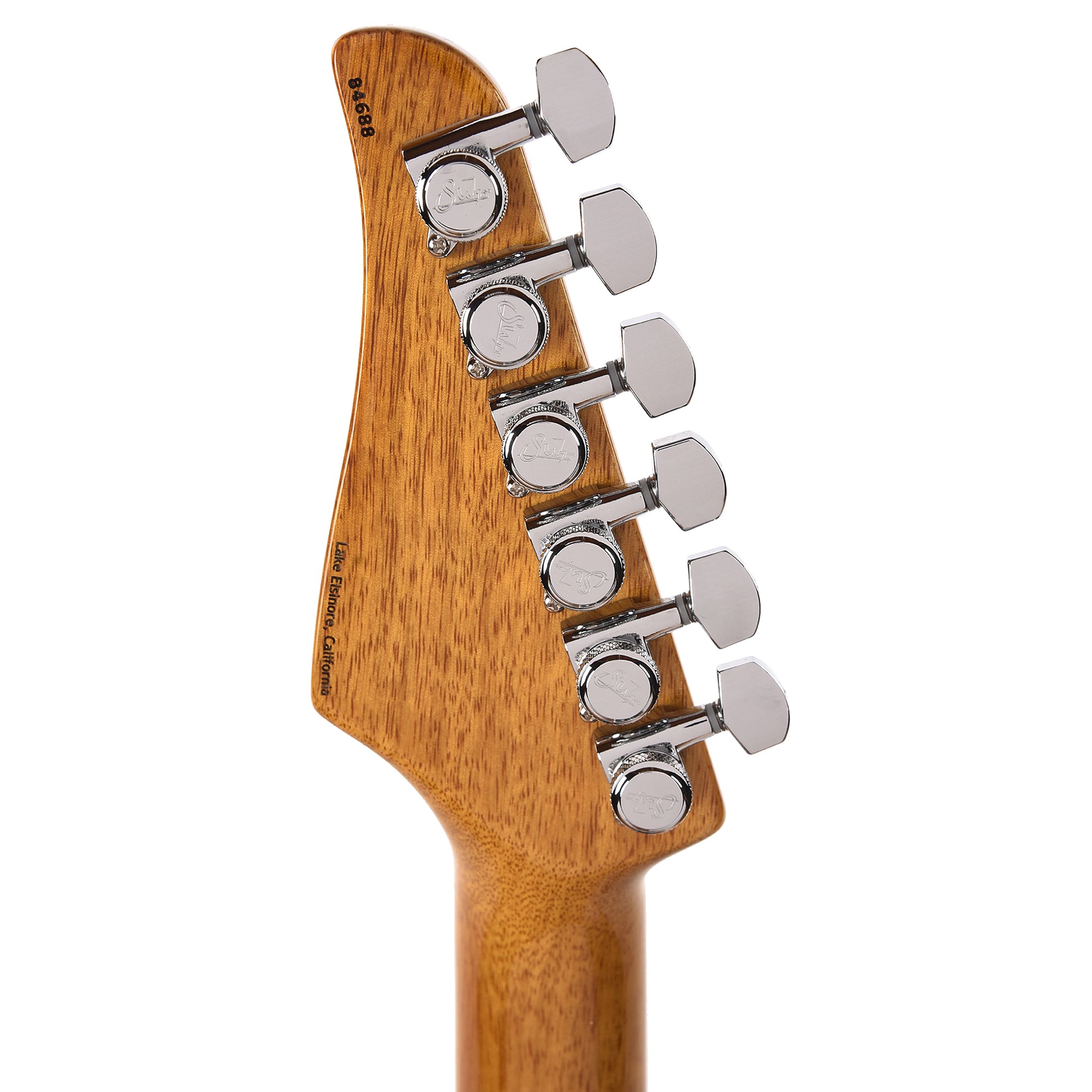 Suhr Custom Modern Carve Top Set Neck Aged Cherry Burst Electric Guitars / Solid Body